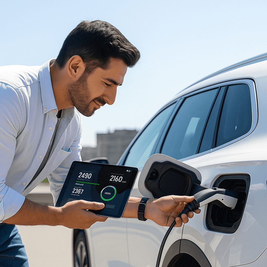 İkinci el elektrikli araç alırken yapılan kontroller.